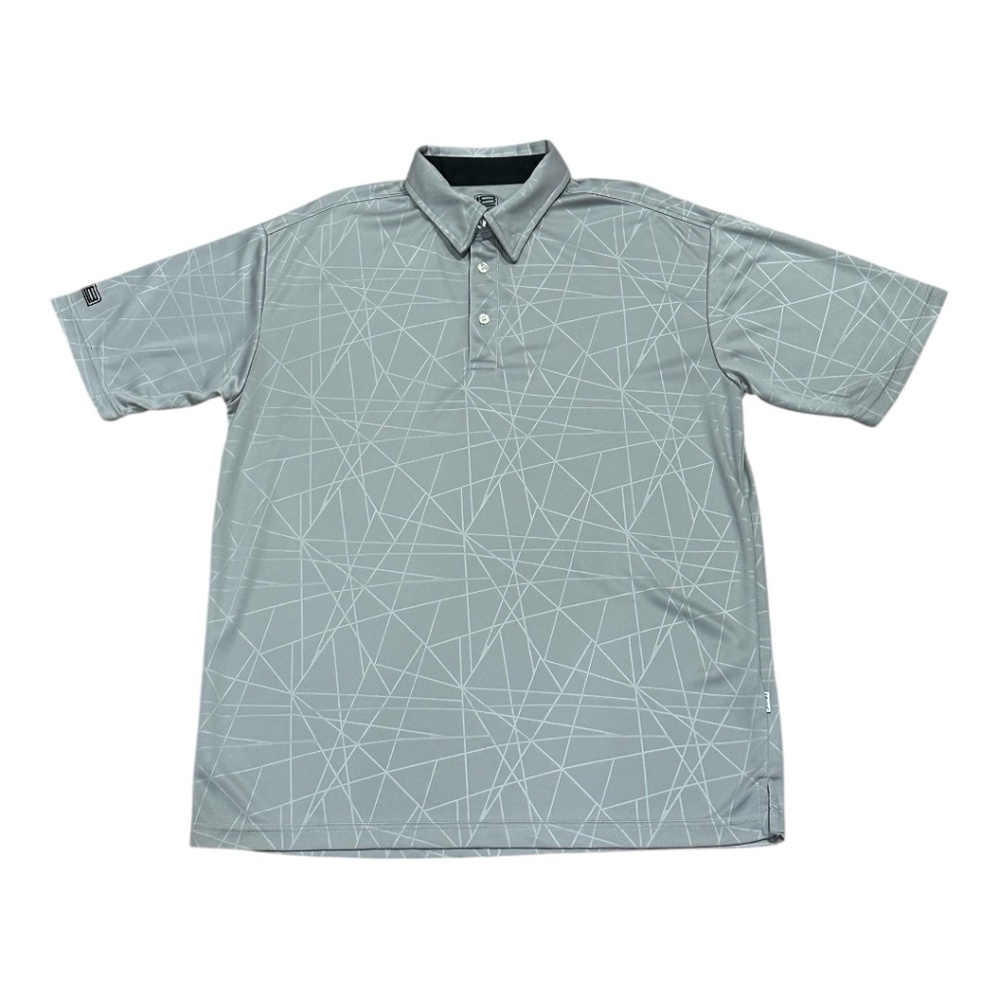 Loft 8 Short Sleeve Polo Shirt Grey Size M